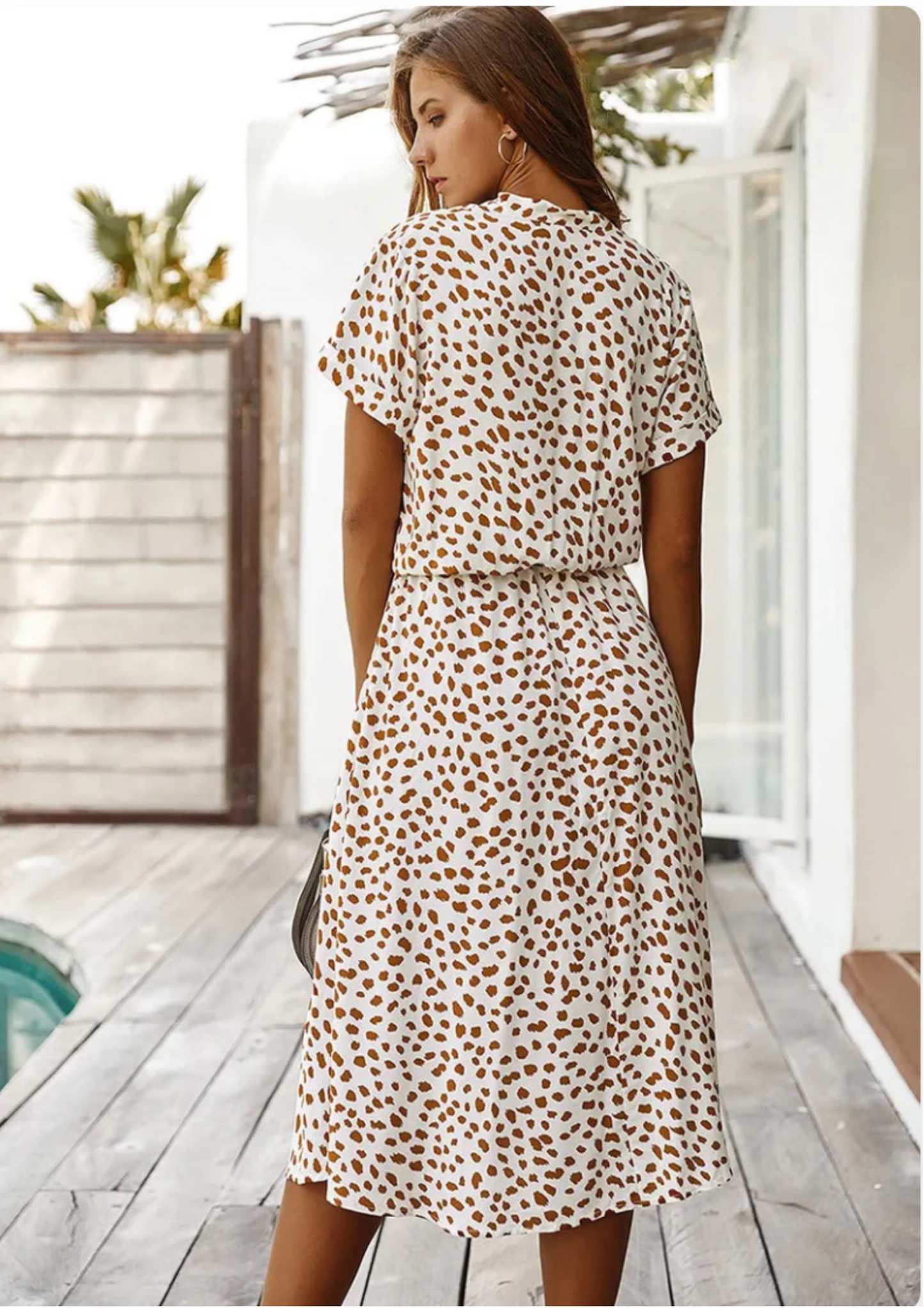 LELA® LINEN SUMMER DRESS
