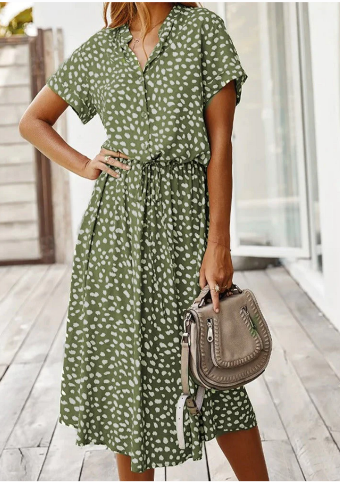 LELA® LINEN SUMMER DRESS
